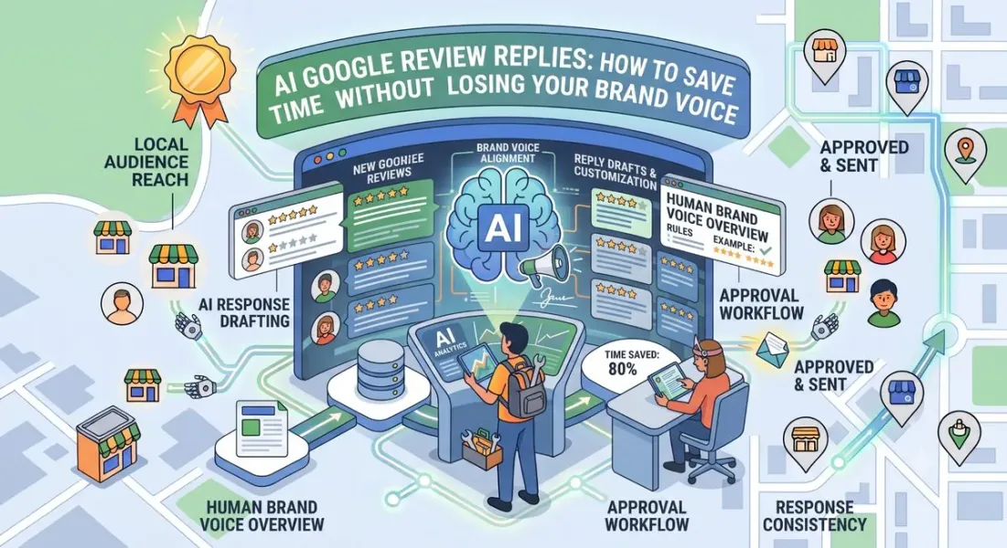 AI Google Review Replies: How to Save Time Without Losing Your Brand Voice