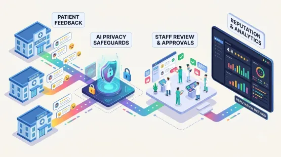 How to Build an AI-Powered Review Management Workflow for Healthcare Groups