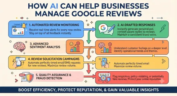 How AI Can Help Businesses Manage Google Reviews