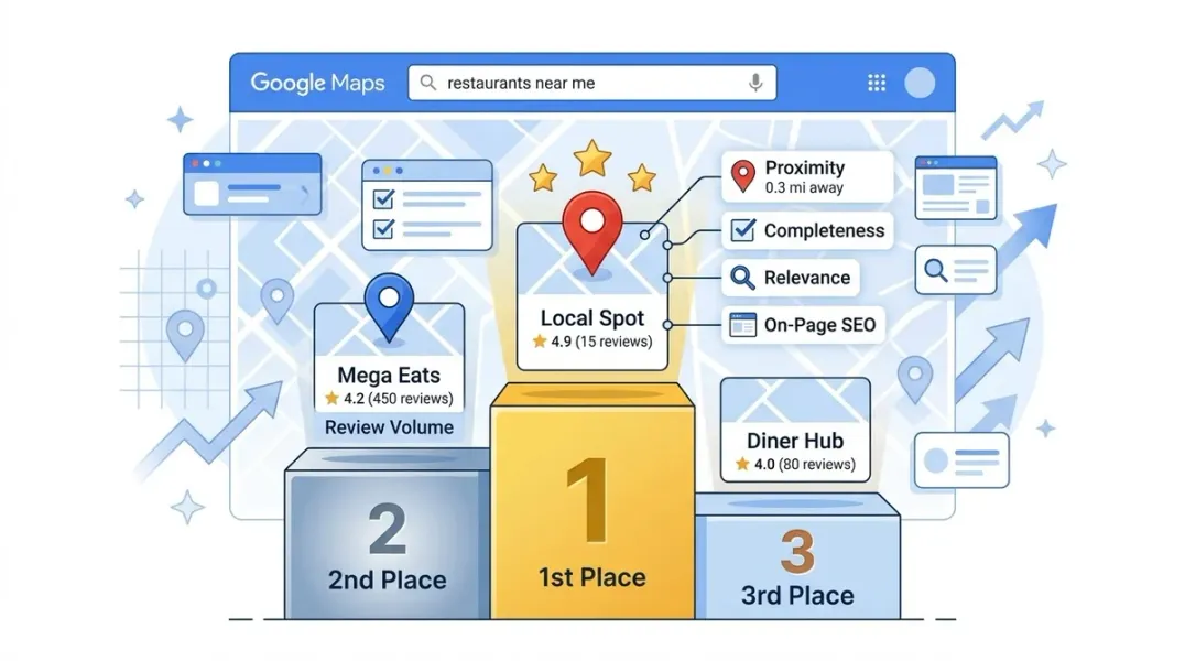 Why Your Competitor Ranks Higher on Google Maps Even With Fewer Reviews