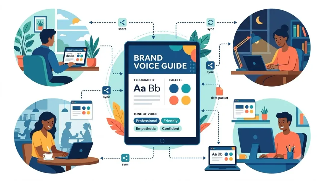 How to Create a Local Marketing Brand Voice Guide for Distributed Teams