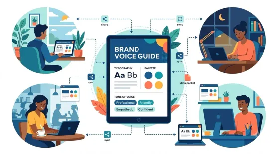 How to Create a Local Marketing Brand Voice Guide for Distributed Teams