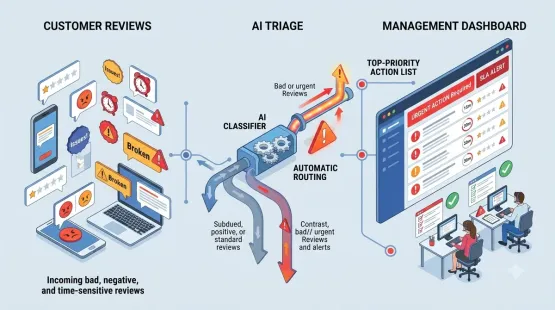 How to Prioritize Customer Reviews by Urgency Instead of Reading Them in Date Order