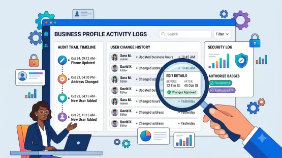 How to Use Activity Logs to Review Changes Made to Business Profiles