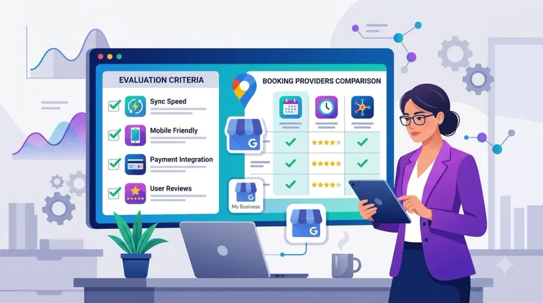 Google Business Profile Booking Integrations: What to Evaluate Before Choosing a Provider