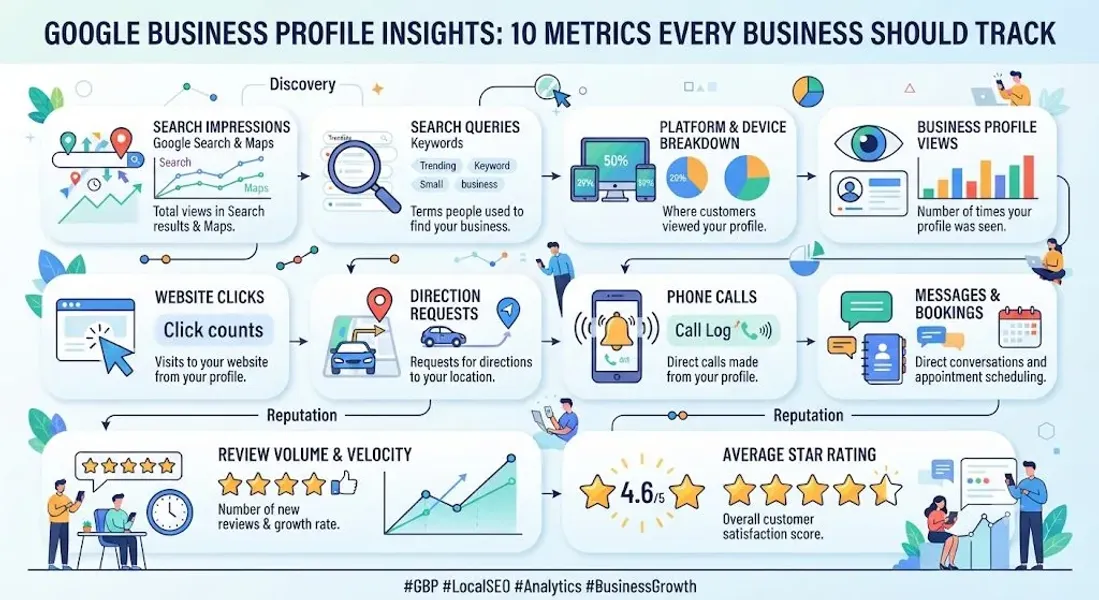 Google Business Profile Insights: 10 Metrics Every Business Should Track