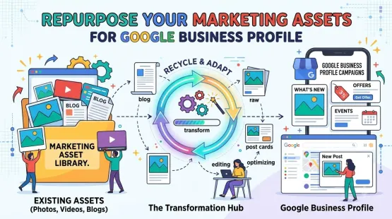 How to Reuse Existing Marketing Assets for Google Business Profile Campaigns