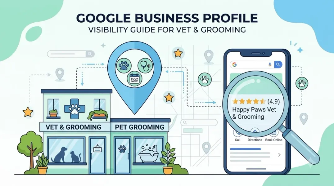 Google Business Profile for Pet Groomers and Veterinary Practices: A Visibility Guide
