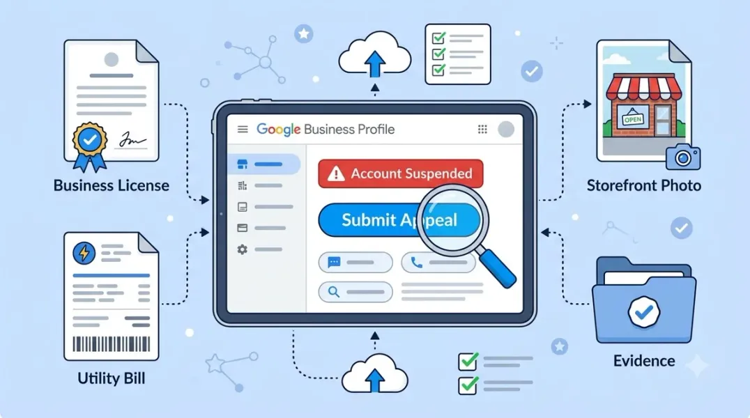Google Business Profile Reinstatement Appeals: What Evidence Should You Prepare?