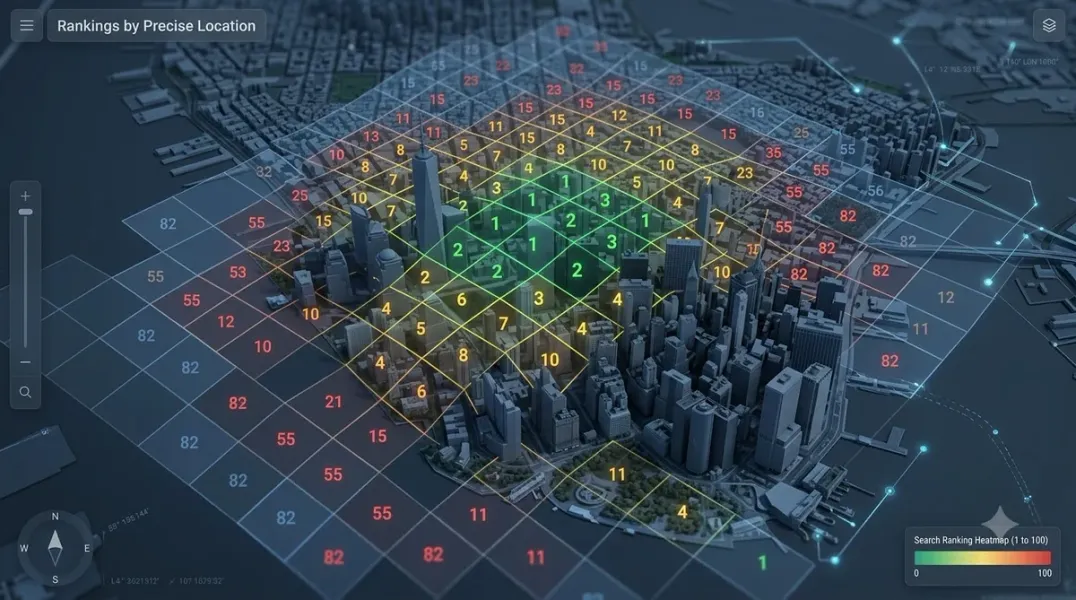 Why Google Maps Rankings Change by Location: Understanding Local Search Grids