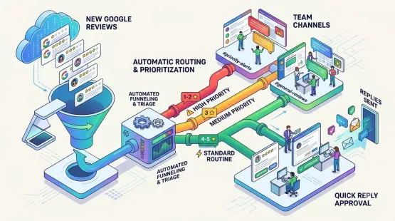How to Build a Google Review Monitoring Workflow for Busy Teams