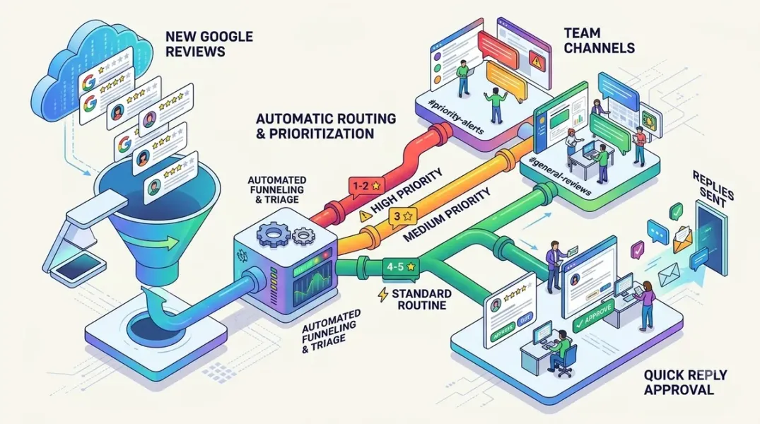 How to Build a Google Review Monitoring Workflow for Busy Teams