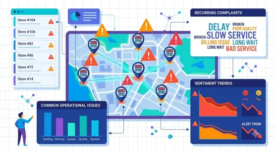 How to Identify Repeated Customer Complaints Across Multiple Store Locations