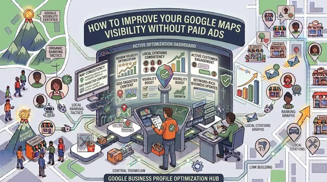 How to Improve Your Google Maps Visibility Without Paid Ads