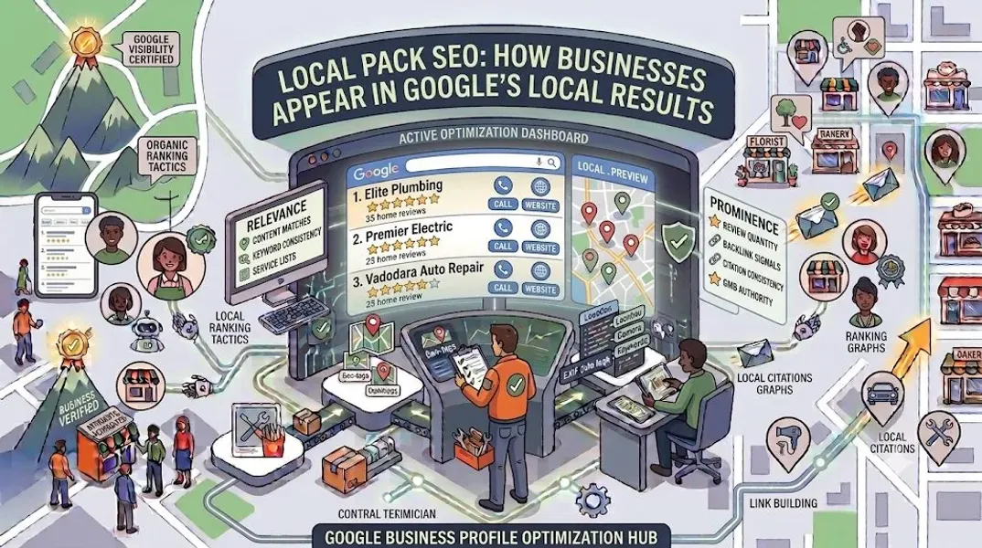 Local Pack SEO: How Businesses Appear in Google's Local Results