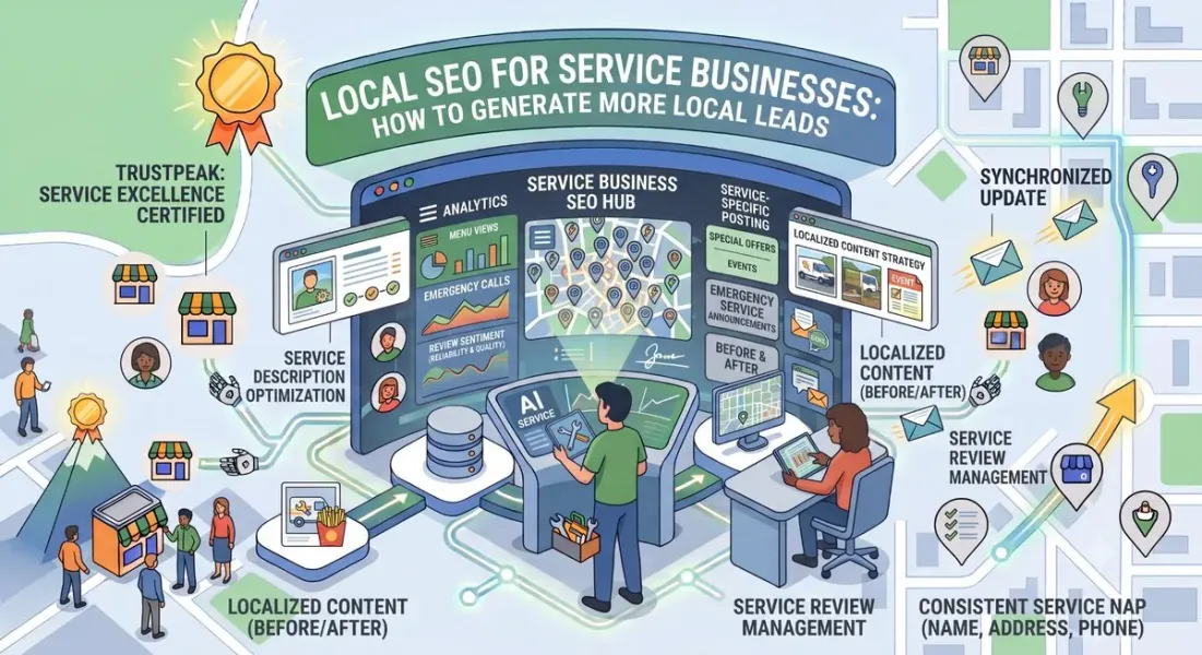 Local SEO for Service Businesses: How to Generate More Local Leads