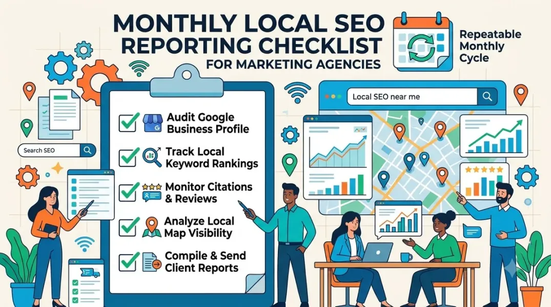 How to Create a Repeatable Monthly Local SEO Reporting Checklist for Agencies