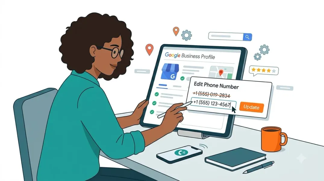 How to Manage Google Business Profiles When a Business Changes Its Phone Number