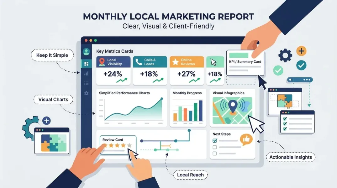 How to Build Monthly Local Marketing Reports That Clients Can Understand