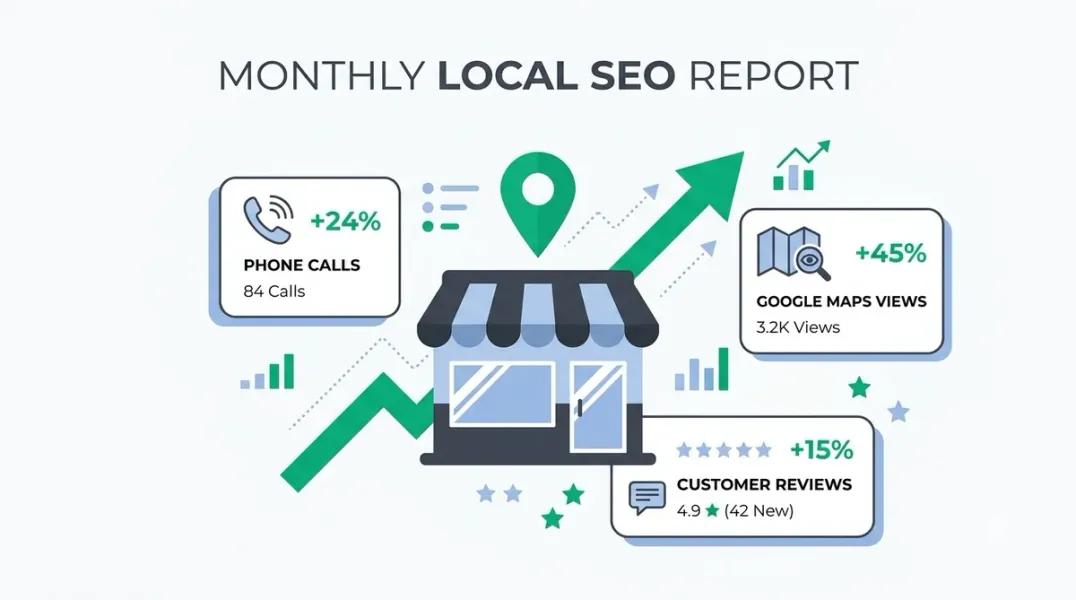 What Should a Monthly Local SEO Report Include for a Single-Location Business?