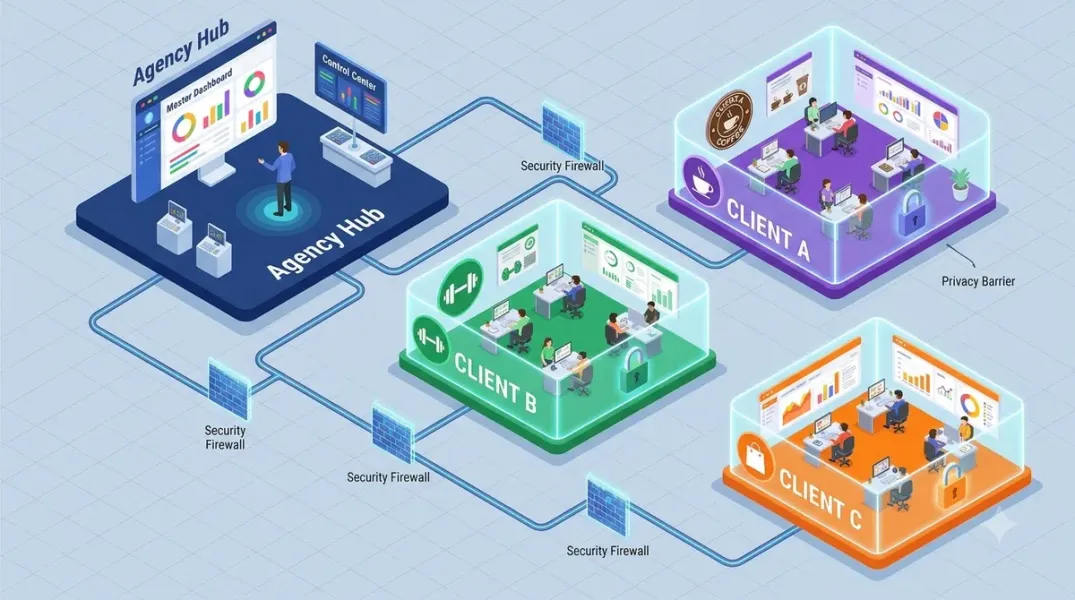 How to Separate Client Workspaces When Managing Multiple Local Brands