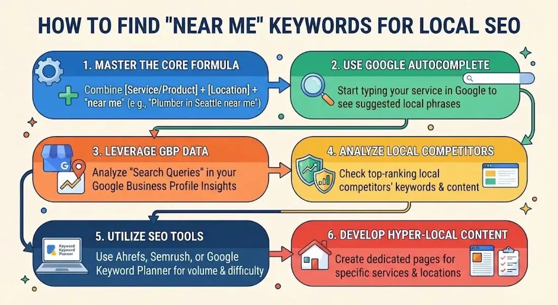 How to Find "Near Me" Keywords for Local SEO