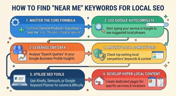 How to Find "Near Me" Keywords for Local SEO
