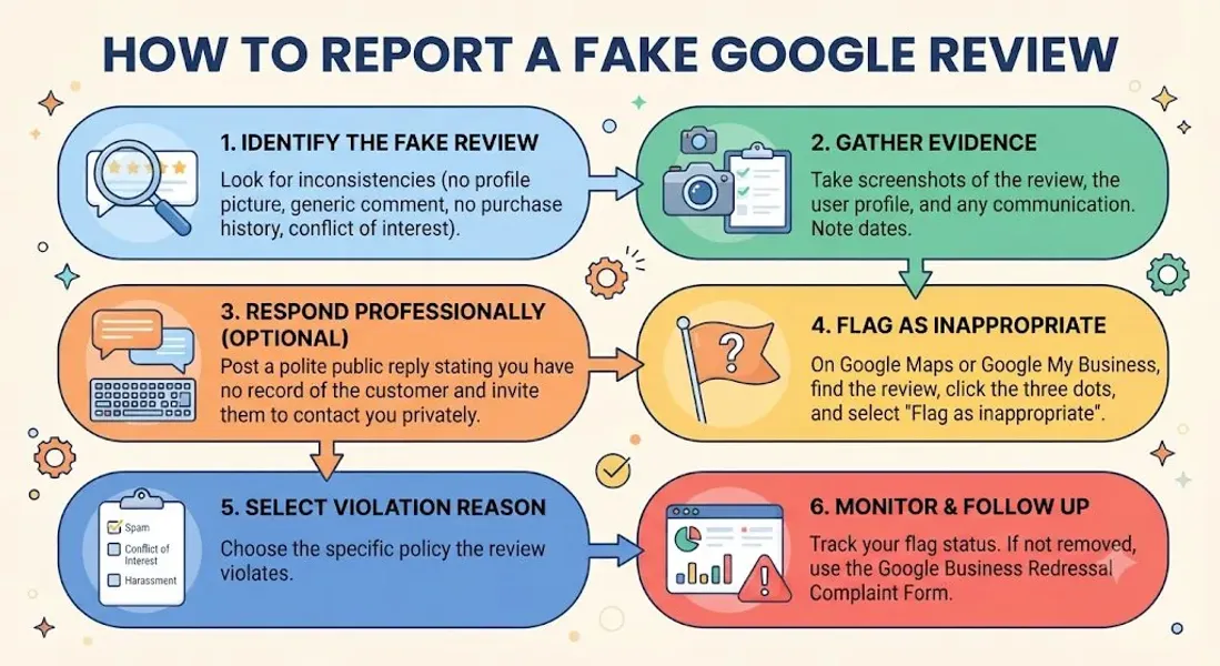 How to Report a Fake Google Review