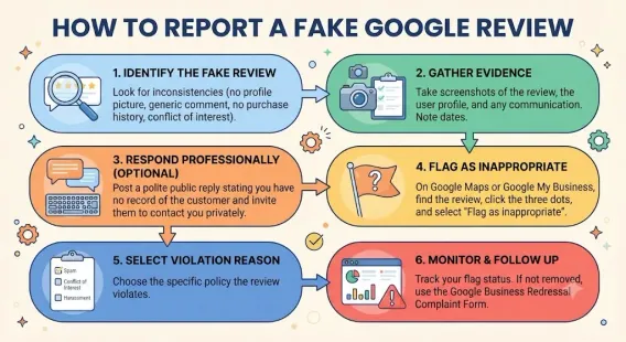 How to Report a Fake Google Review