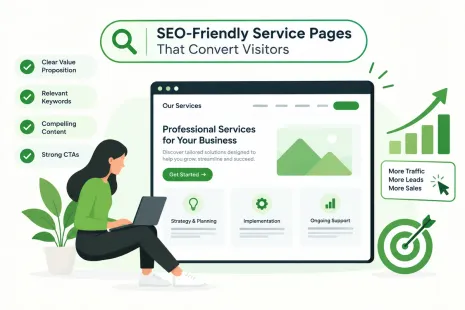 How to Create SEO-Friendly Service Pages That Convert Visitors