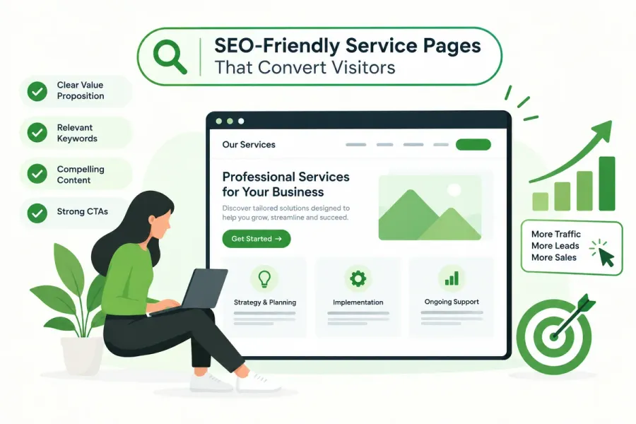 How to Create SEO-Friendly Service Pages That Convert Visitors
