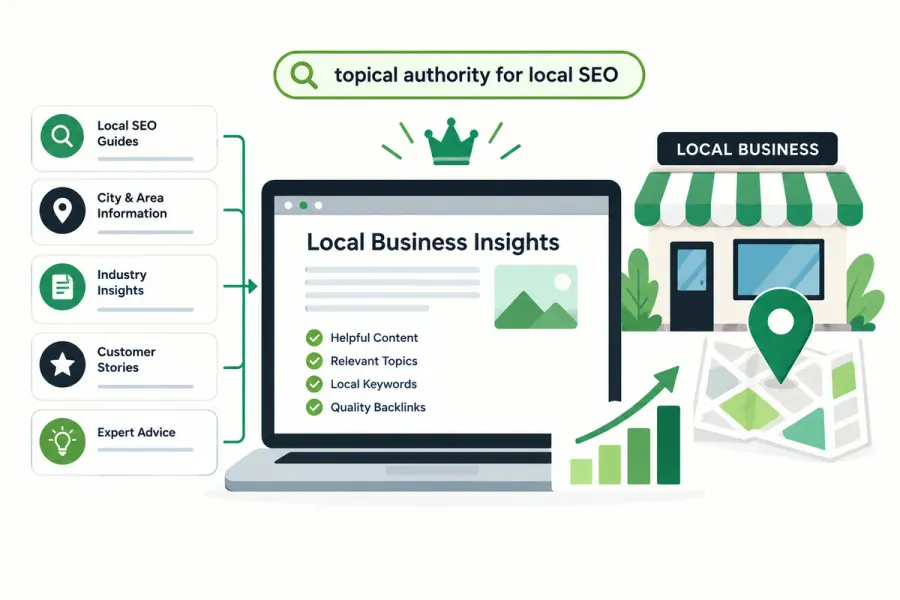 How to Build Topical Authority for a Local Business Website (Complete Guide)